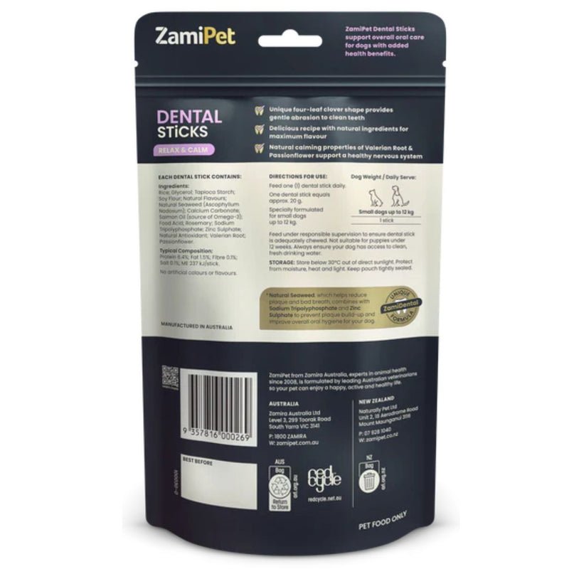 Zamipet Dental Sticks Relax & Calm for Small Dogs