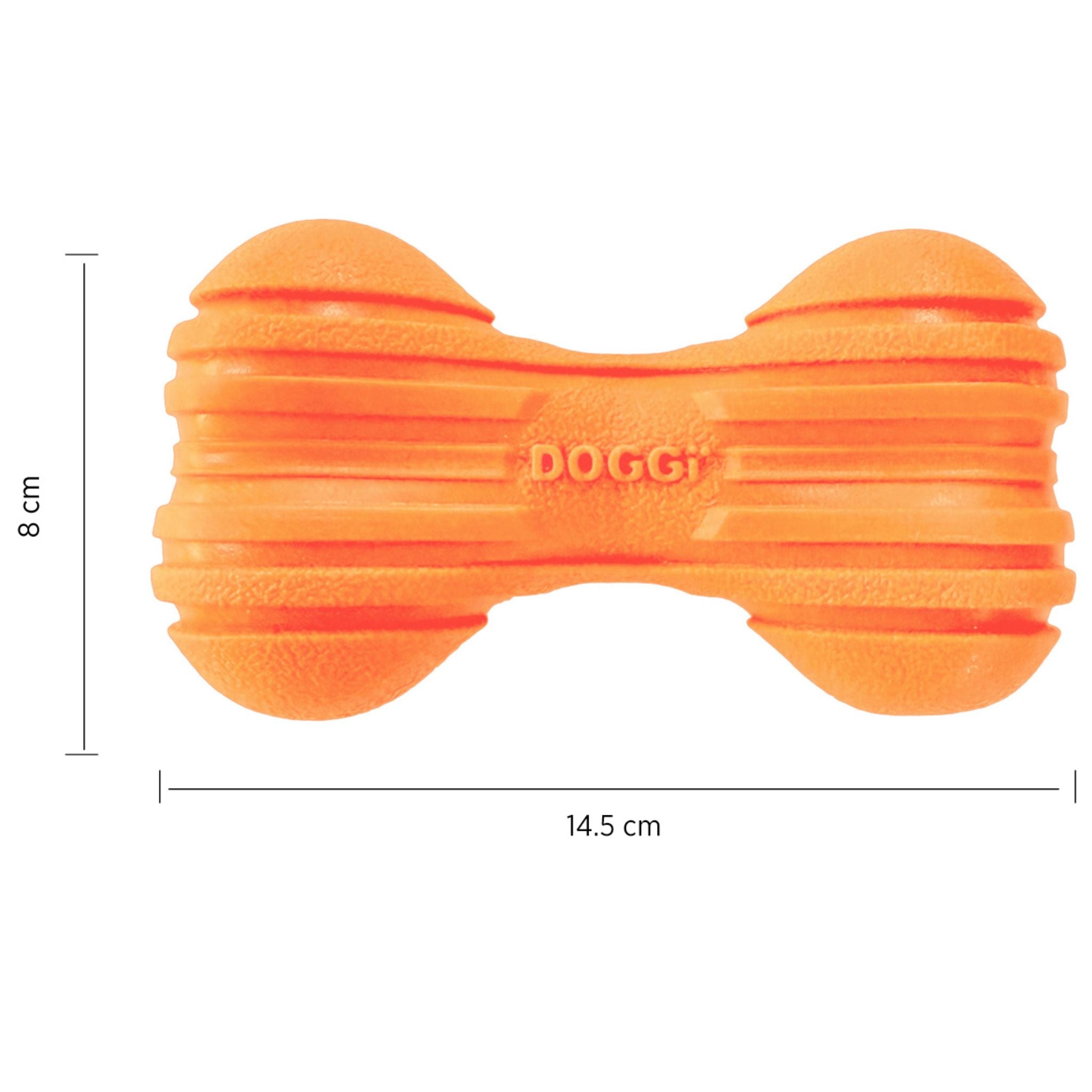 Doggi Ribbed Bone Dog Toy