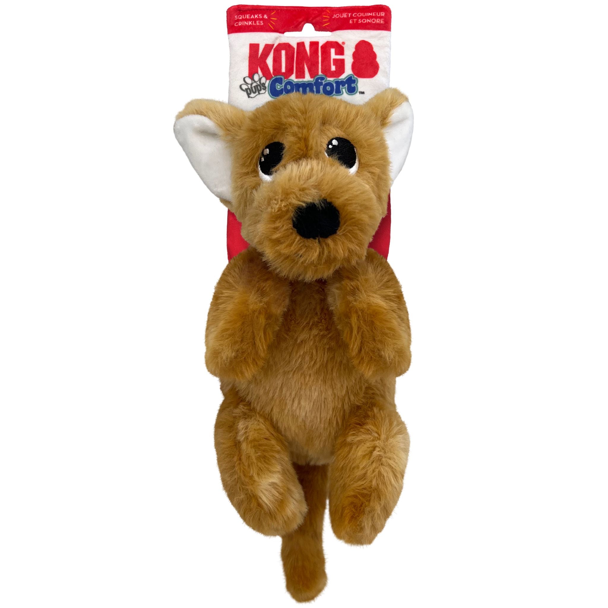 KONG Comfort Pups Peanut Dog Toys