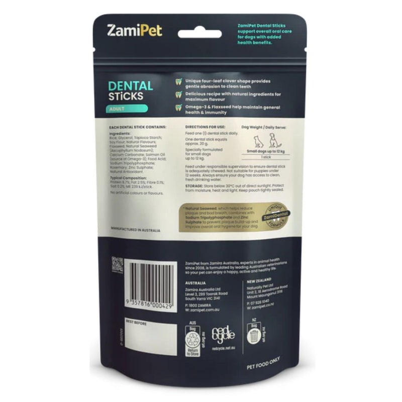 Zamipet Dental Sticks Adult for Small Dogs