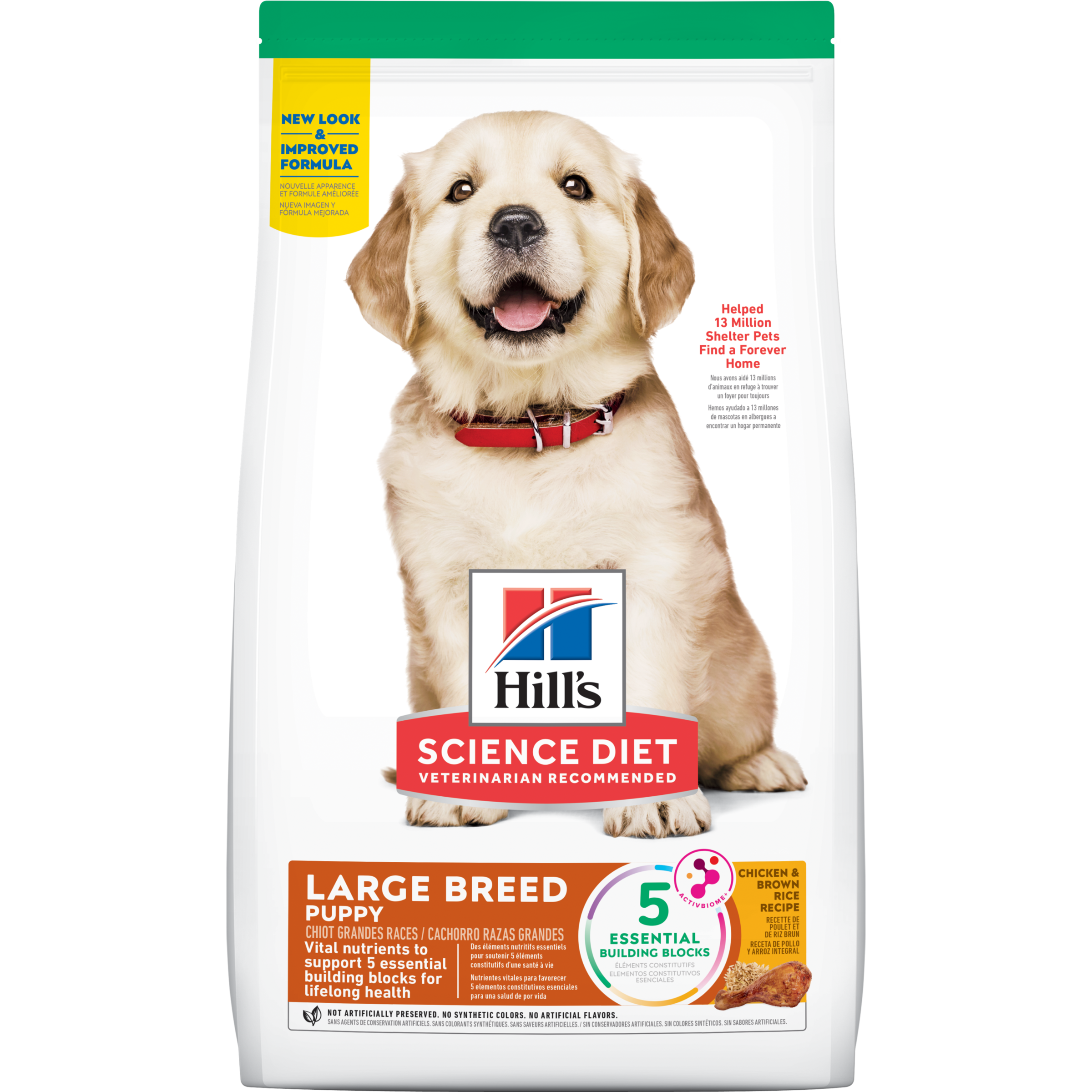 Hill's Science Diet Dry Dog Food Large Breed Puppy bag