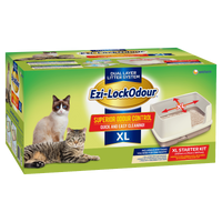 Ezi-LockOdour Dual Layer Cat Litter System XL Kit