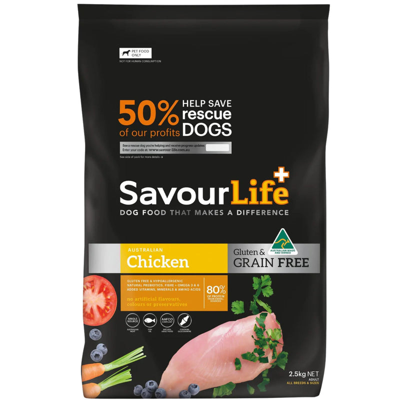 SavourLife Grain Free Australian Chicken Dry Dog Food