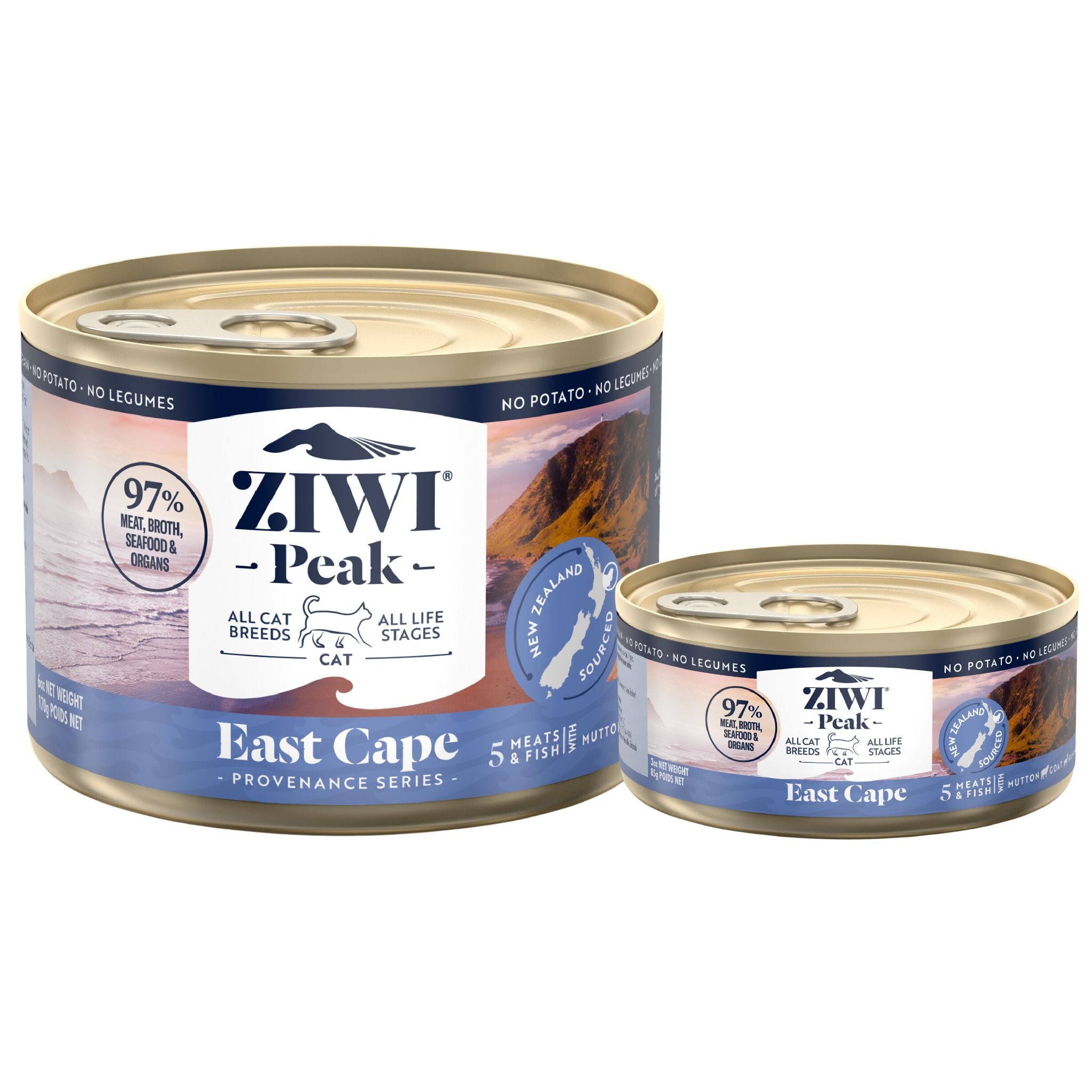 ZIWI Peak Provenance Canned Cat Food East Cape | PeekAPaw