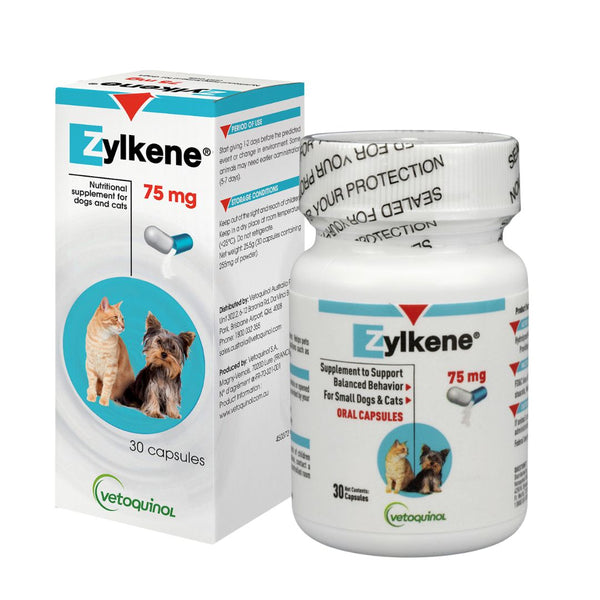 Zylkene Calming Supplement for Cats & Small Dogs (75ml)