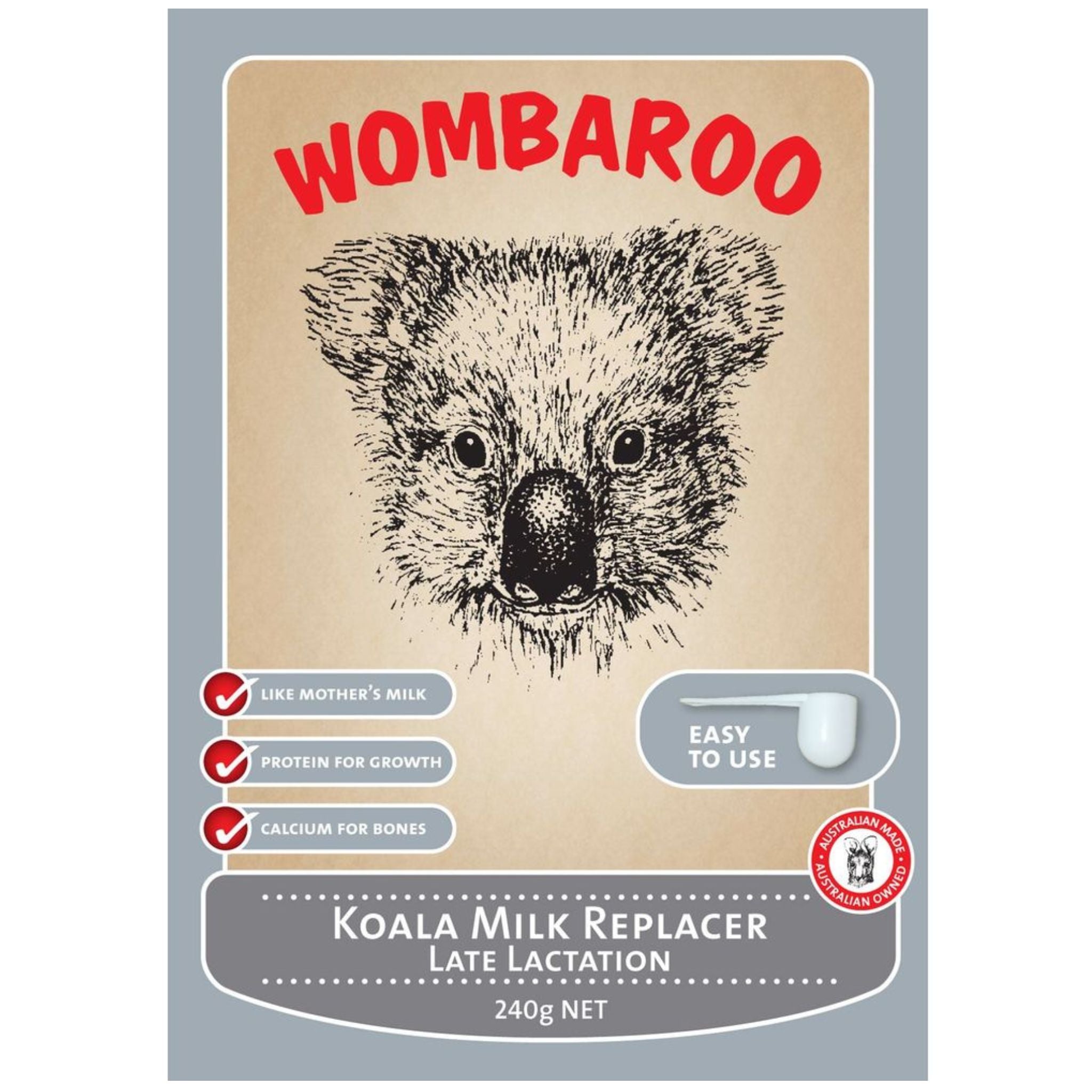Wombaroo Koala Milk Replacer Late Lactation