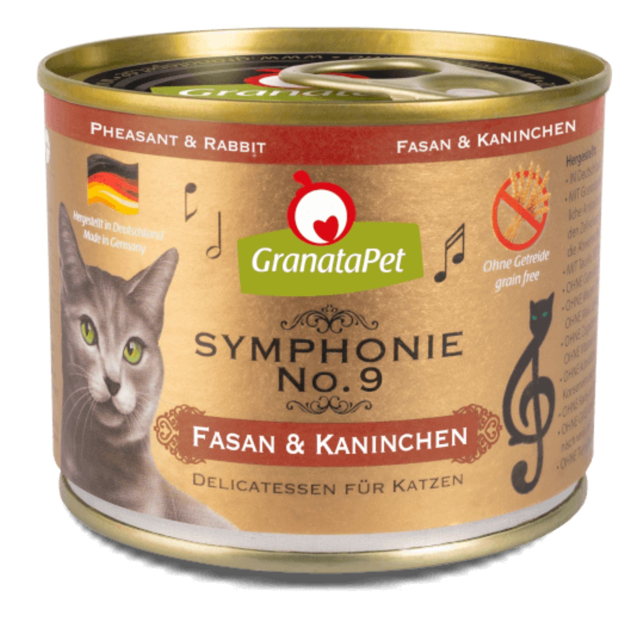 Granatapet Symphonie Wet Cat Food - No. 9 Pheasant & Rabbit