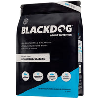 BlackDog Adult Dry Dog Food Ocean Fish & Salmon packaging front
