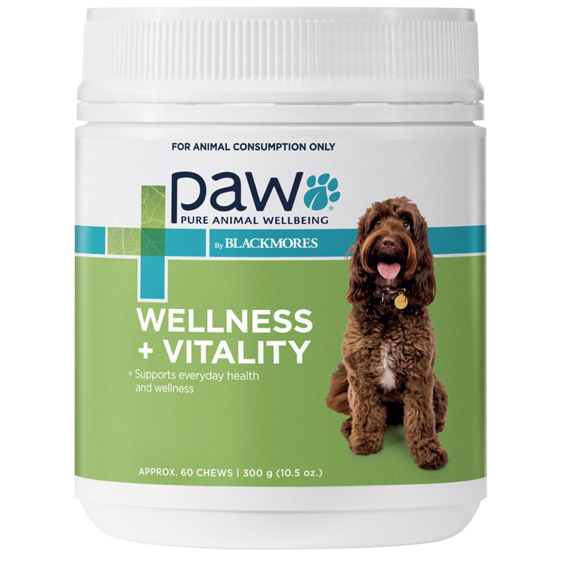 PAW by Blackmores Wellness + Vitality Multivitamin & Wholefood Chews