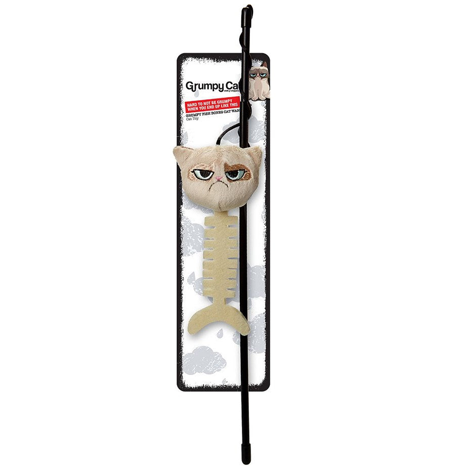 Rosewood Grumpy Cat CatFish Cat Wand