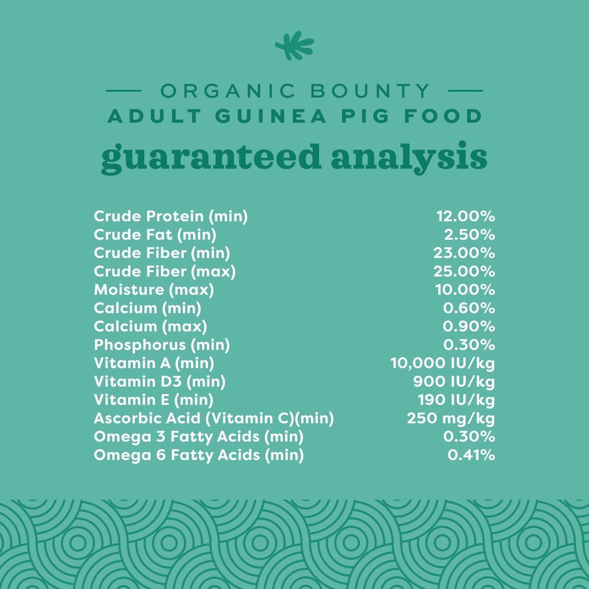 Oxbow Organic Bounty Adult Rabbit Food