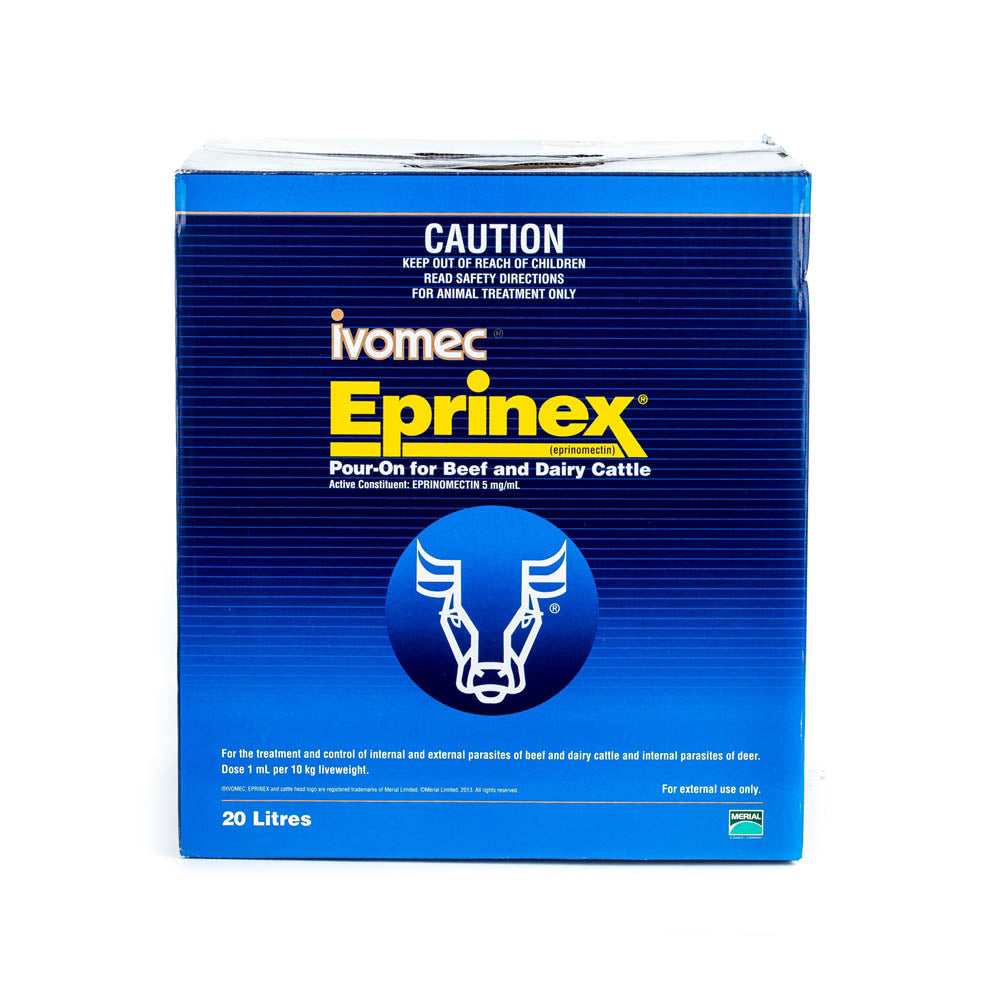 Ivomec Eprinex Pour-On for Cattle 20 L bulk drum, front of pack