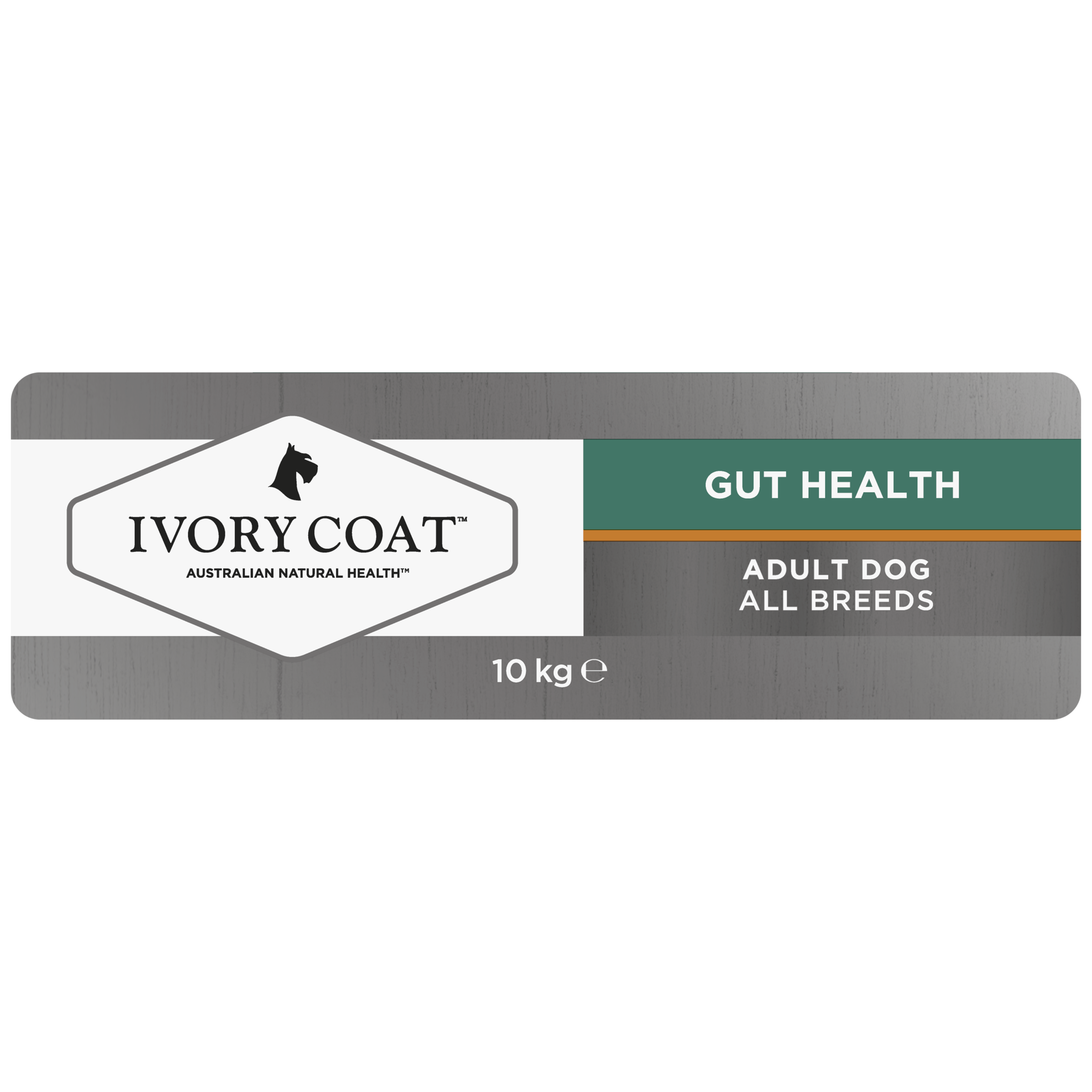 Ivory Coat Raw Health Adult Dry Dog Food Gut Health bottom of pack