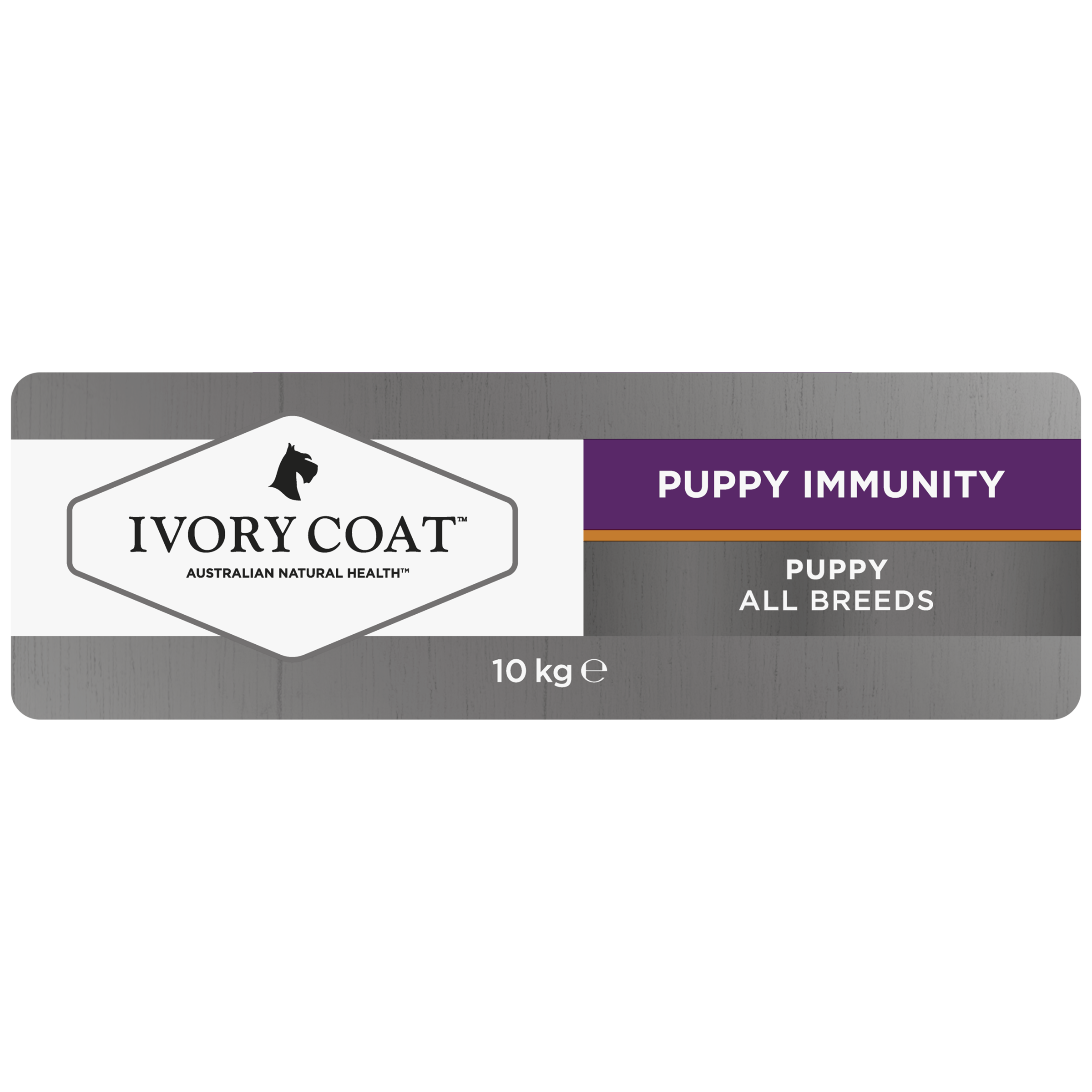 Ivory Coat Raw Health Puppy Dry Dog Food Immunity bottom of pack