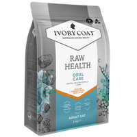 Ivory Coat Raw Health Adult Dry Cat Food Oral Care bag