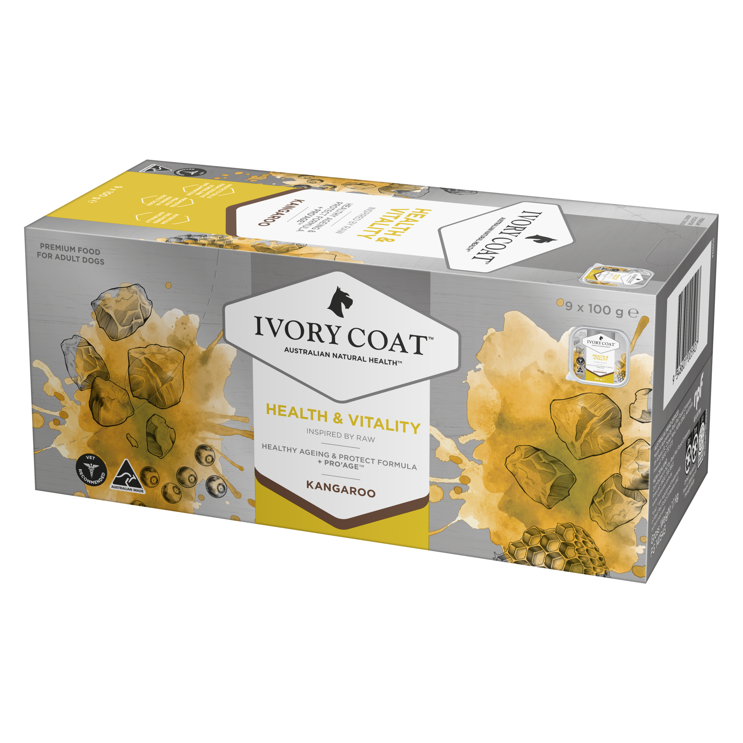 Ivory Coat Inspired By Raw Wet Dog Food Health & Vitality product detail 6