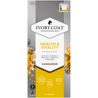 Ivory Coat Inspired By Raw Wet Dog Food Health & Vitality front of pack