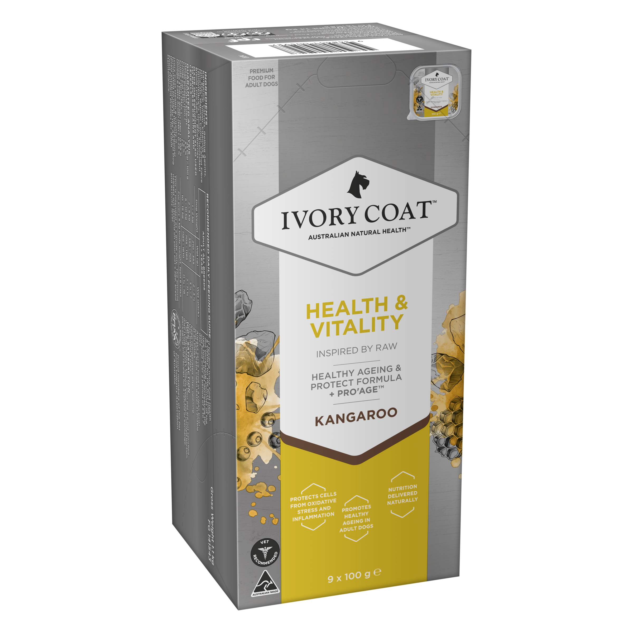 Ivory Coat Inspired By Raw Wet Dog Food Health & Vitality product detail 7