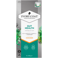Ivory Coat Inspired By Raw Wet Dog Food Gut Health front of pack