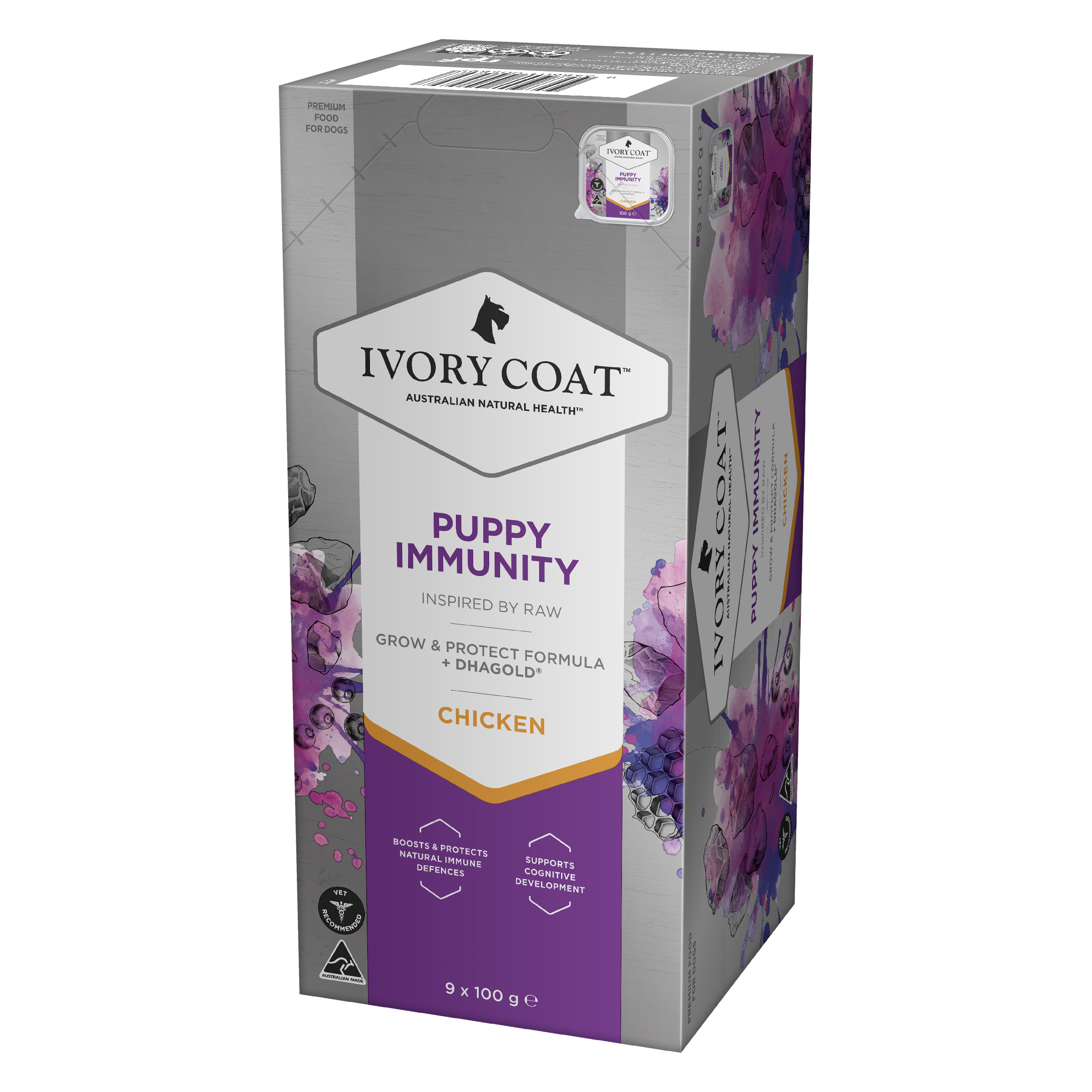 Ivory Coat Inspired By Raw Puppy Wet Food Immunity product detail 1