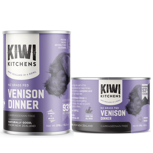 Kiwi Kitchens Canned Dog Food Venison Dinner