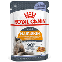 Royal Canin Wet Cat Food Hair & Skin Care Jelly
