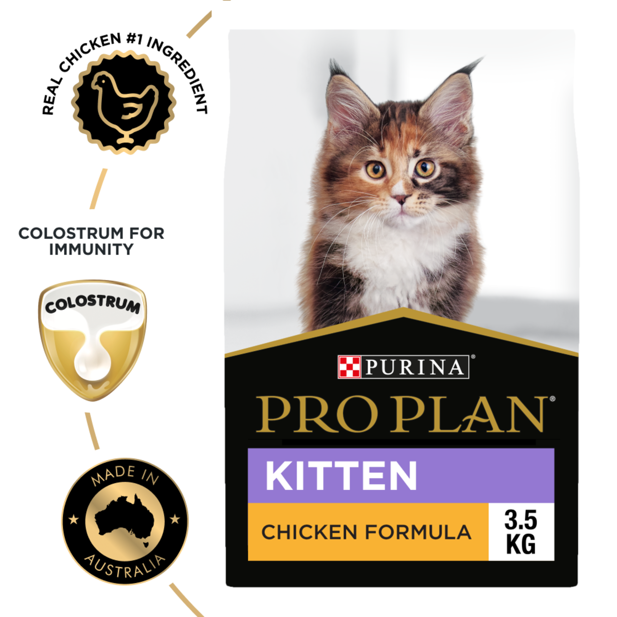 PRO PLAN Kitten Chicken Formula Dry Cat Food product detail 1