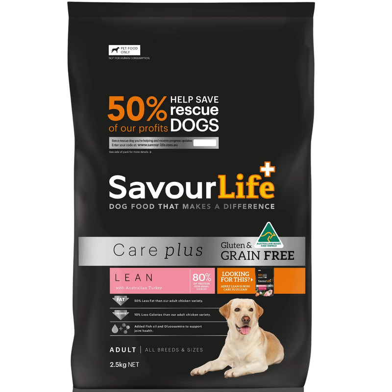 SavourLife Grain Free Care Plus Lean Australian Turkey Dry Dog Food