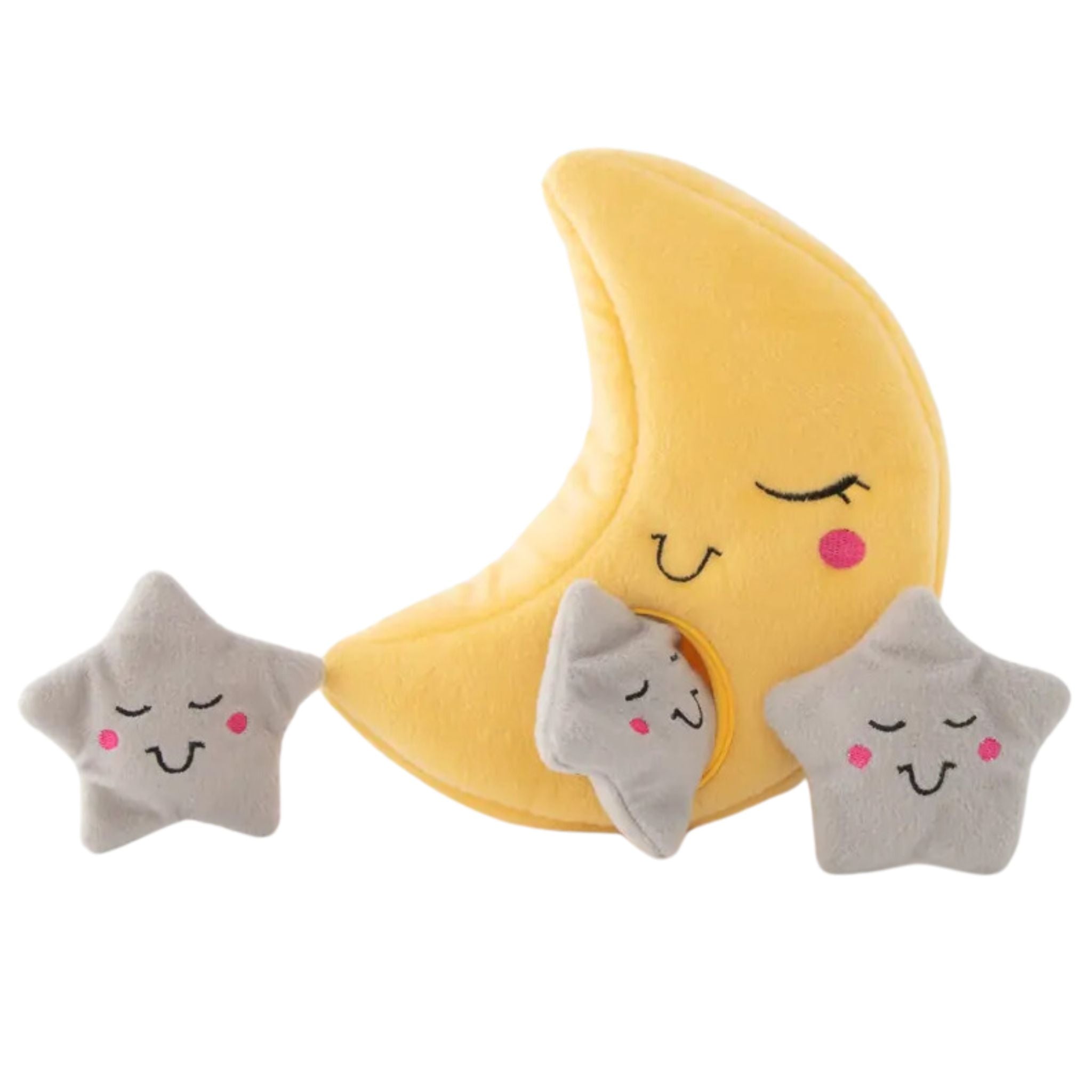 Zippy Paws Dog Toys Interactive Burrow - Moon and Stars