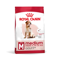 Royal Canin Medium Adult 7+ front of pack