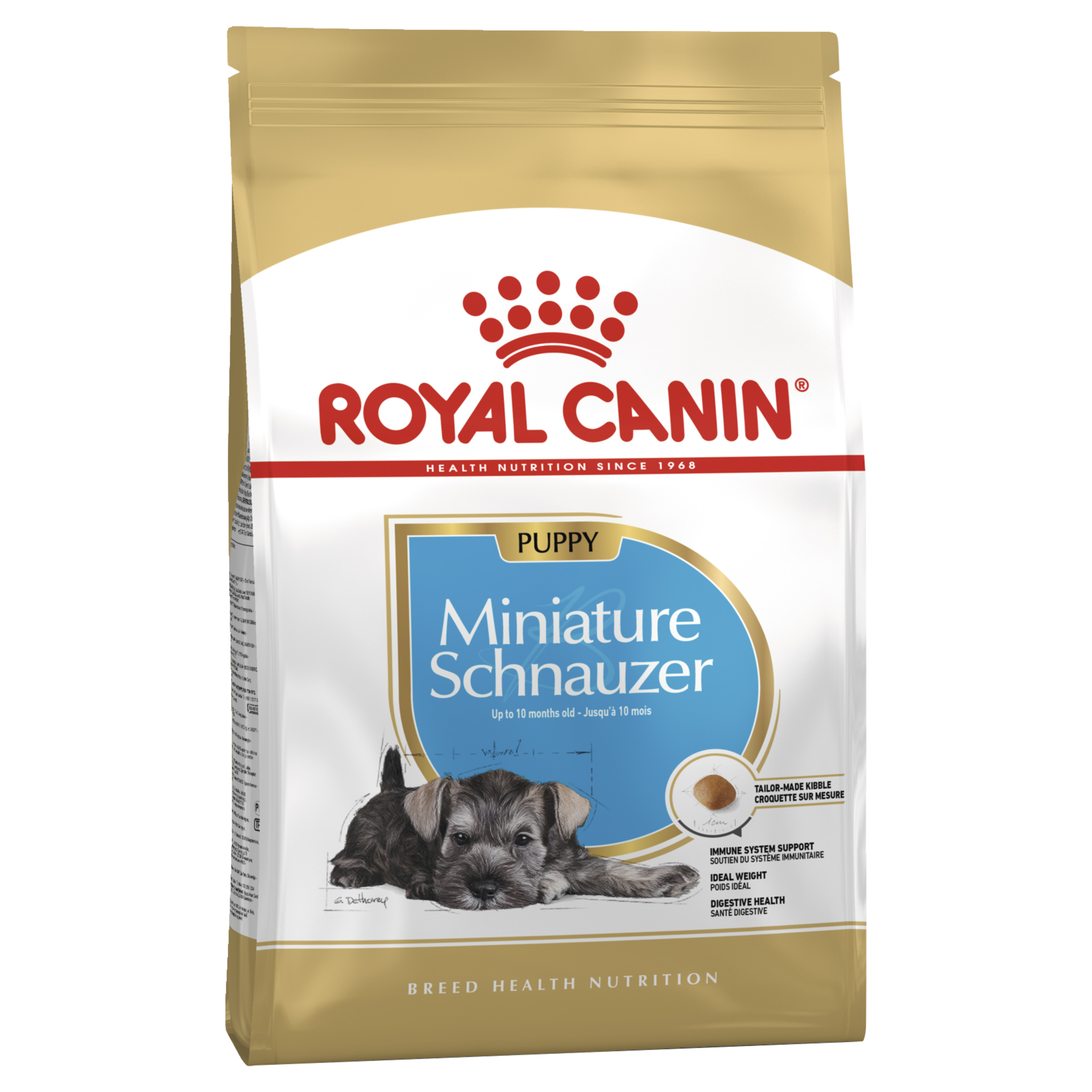 Royal Canin Miniature Schnauzer Puppy front of pack