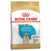 Royal Canin Labrador Retriever Puppy dry dog food, front of pack