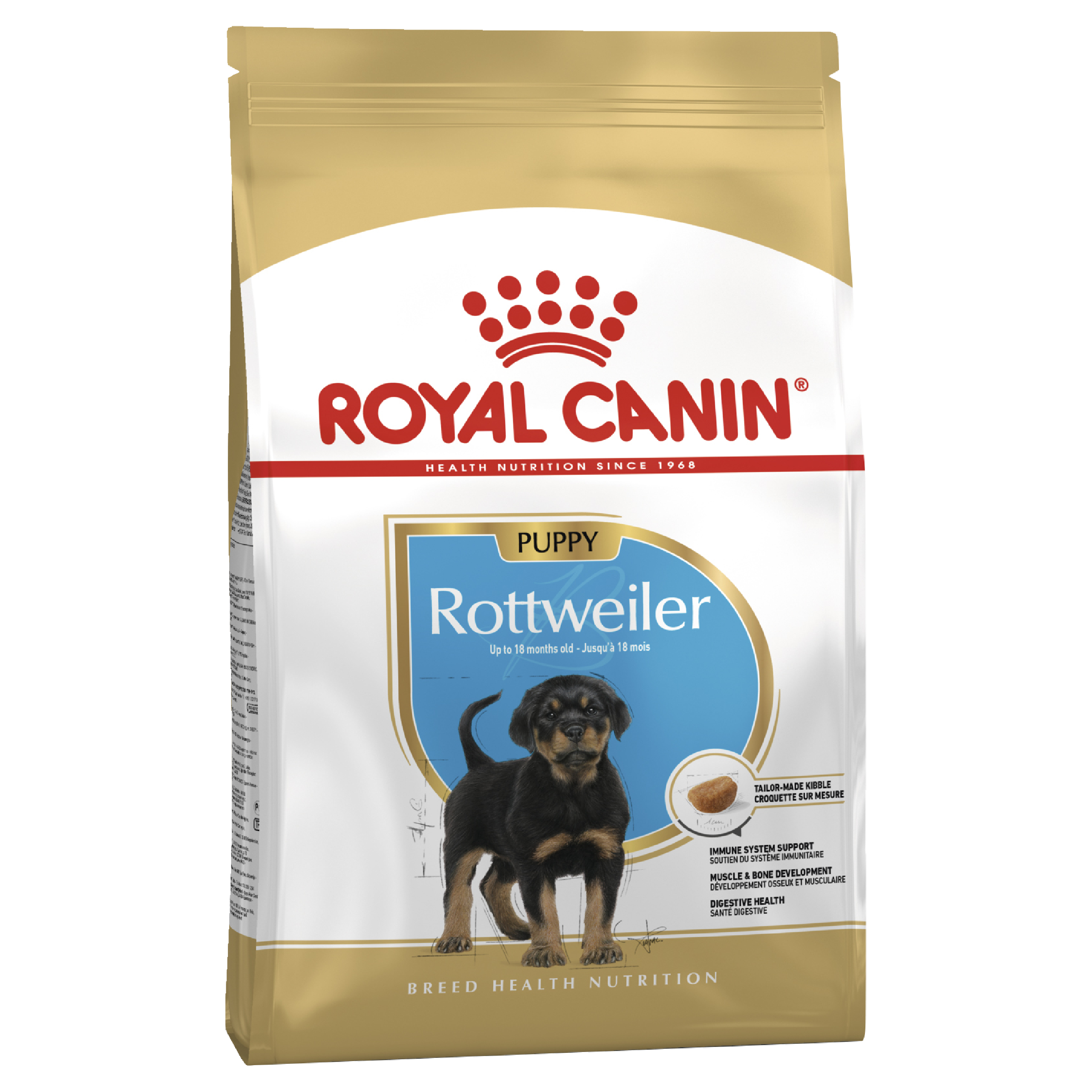 Royal Canin Rottweiler Puppy front of pack