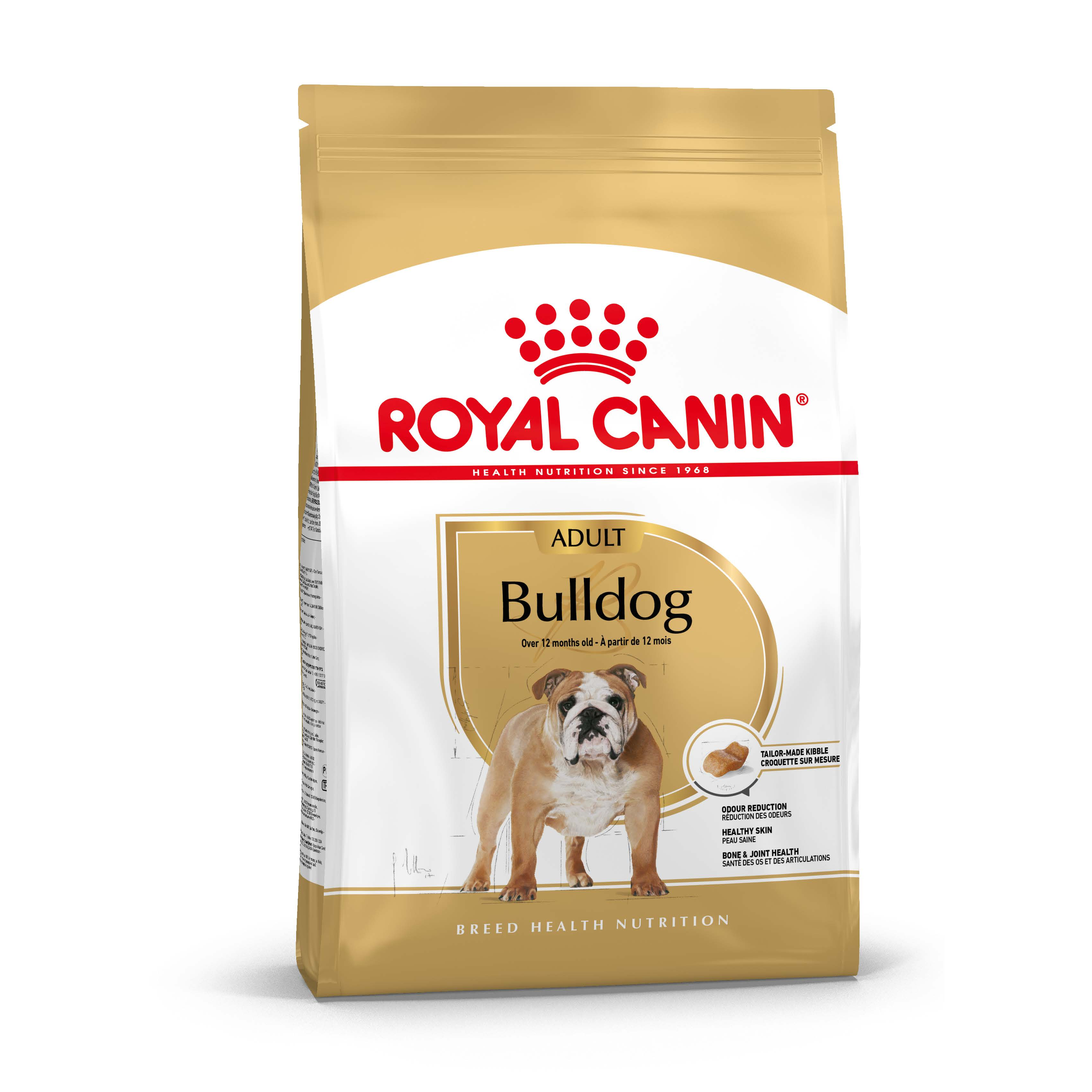 Royal Canin Bulldog front of pack