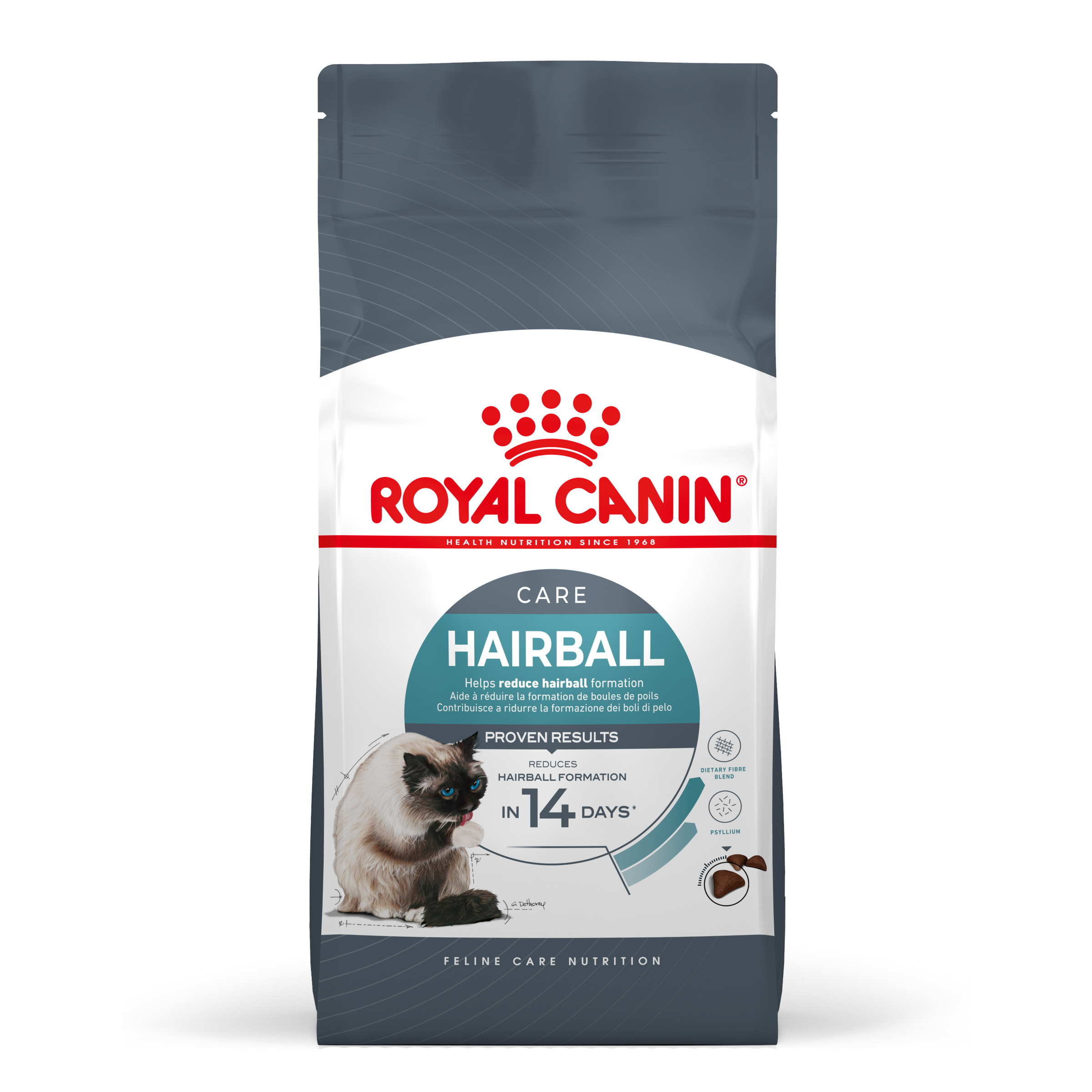 Royal Canin Hairball Care Dry Cat Food front of pack