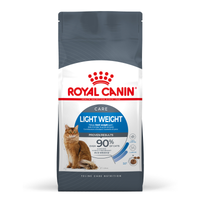 Royal Canin Light Weight Care Dry Cat Food front of pack