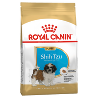 Royal Canin Shih Tzu Puppy dry dog food, front of pack