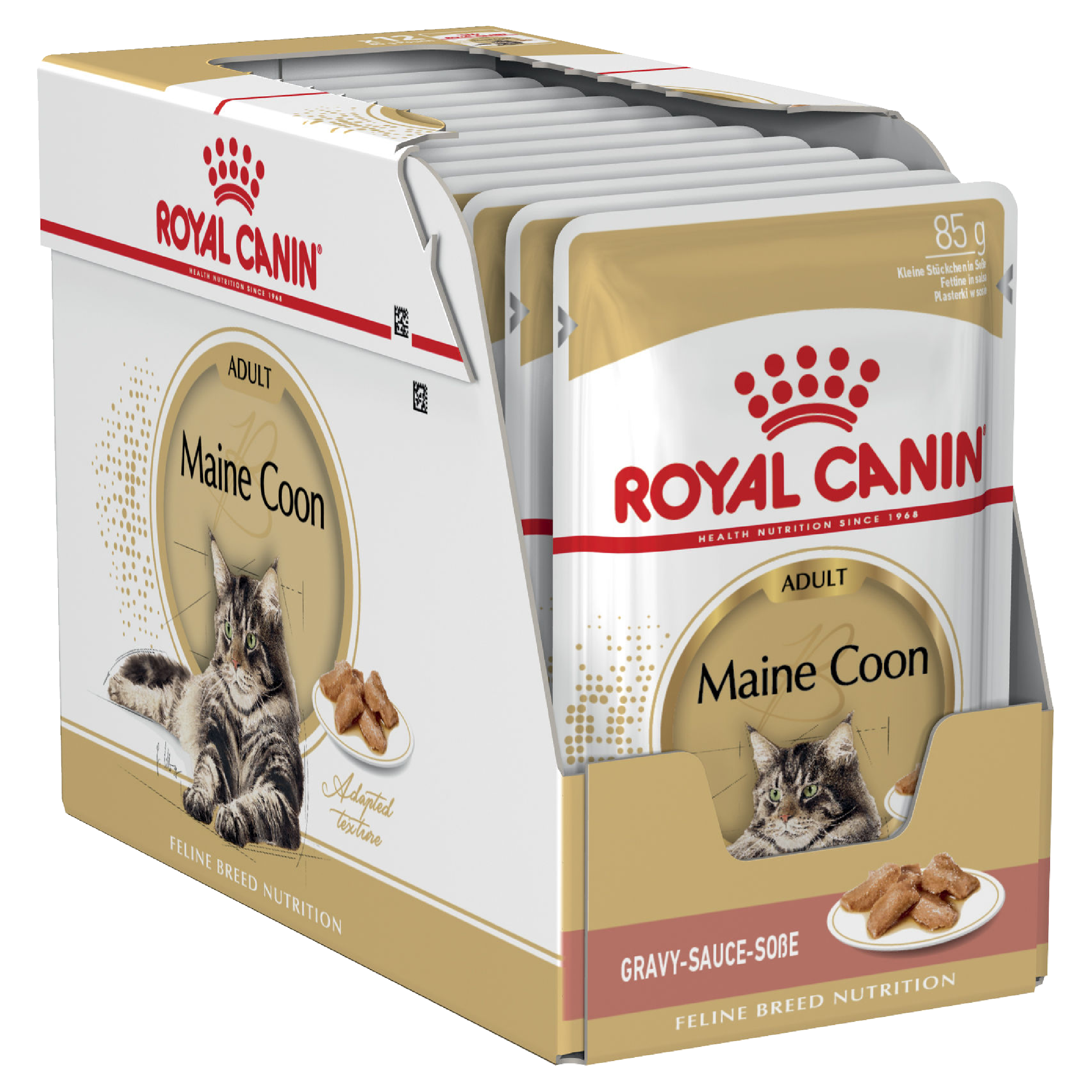Royal Canin Wet Cat Food Maine Coon Gravy pack