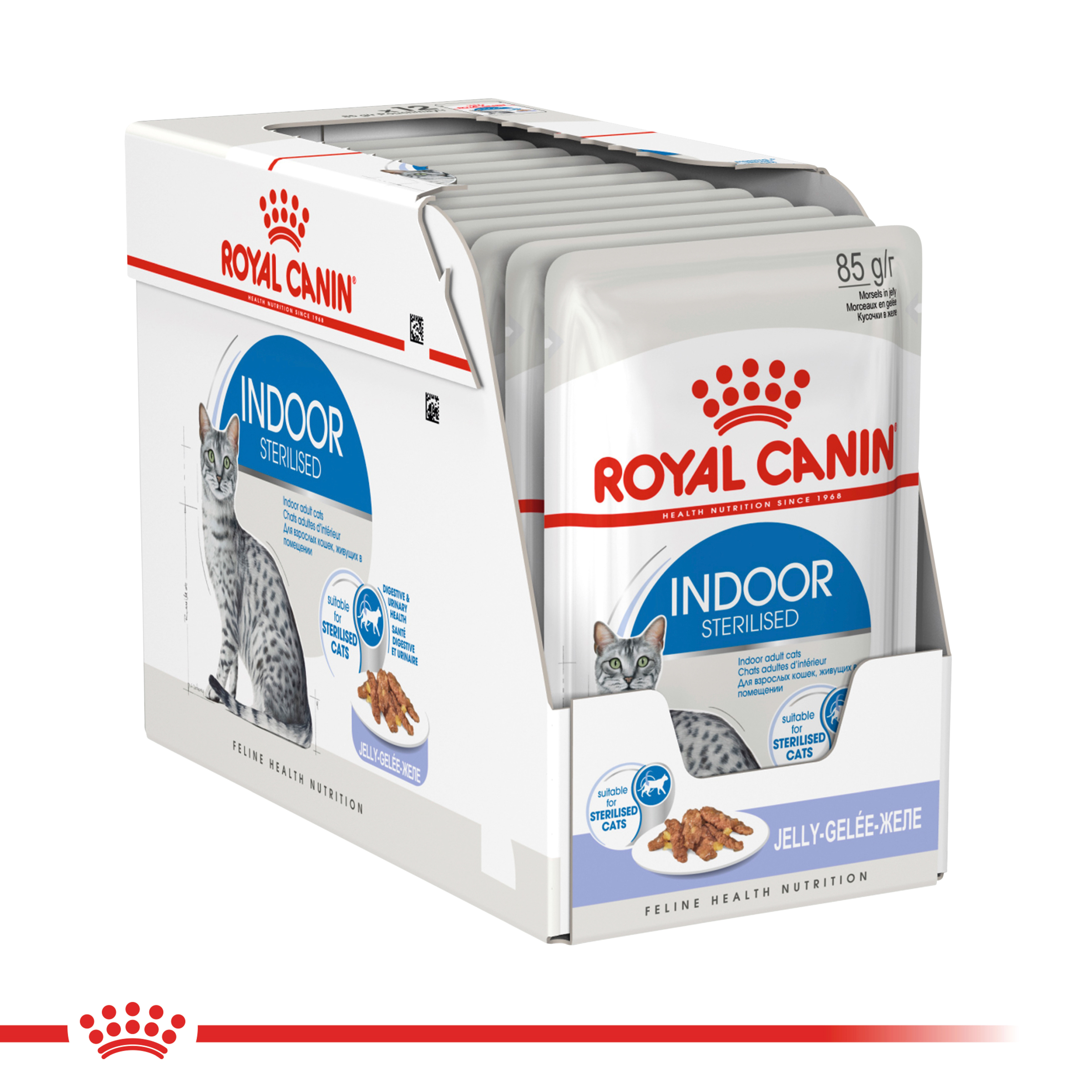 Royal Canin Wet Cat Food Indoor Jelly pack
