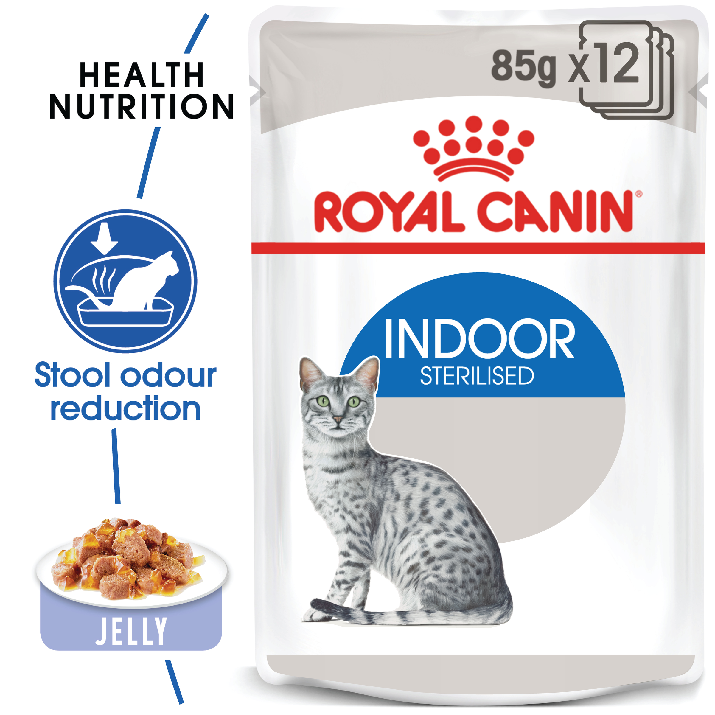 Royal Canin Wet Cat Food Indoor Jelly product detail 1