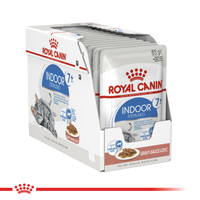 Royal Canin Wet Cat Food Indoor 7+ Gravy pack