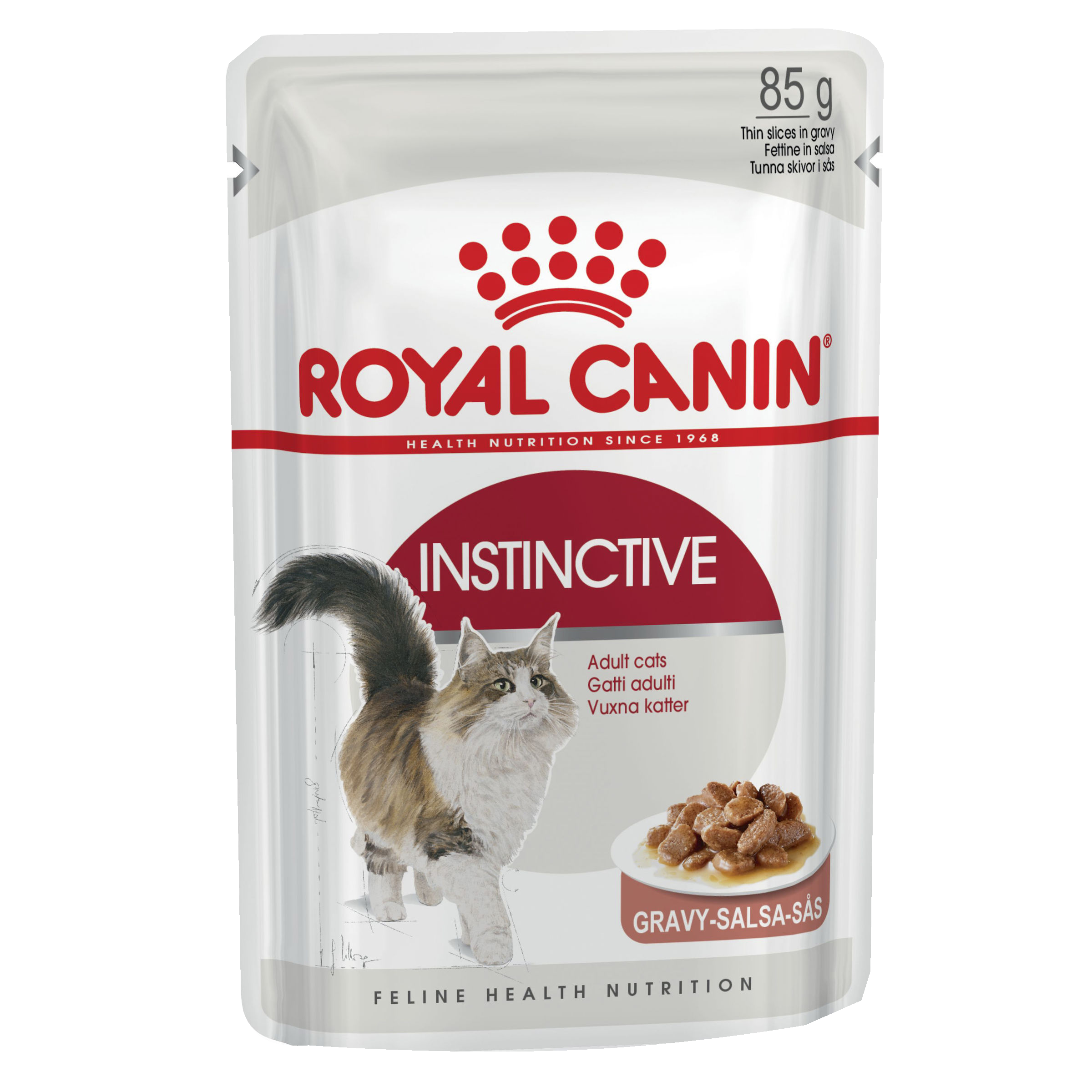 Royal Canin Wet Cat Food Instinctive Gravy front of pack