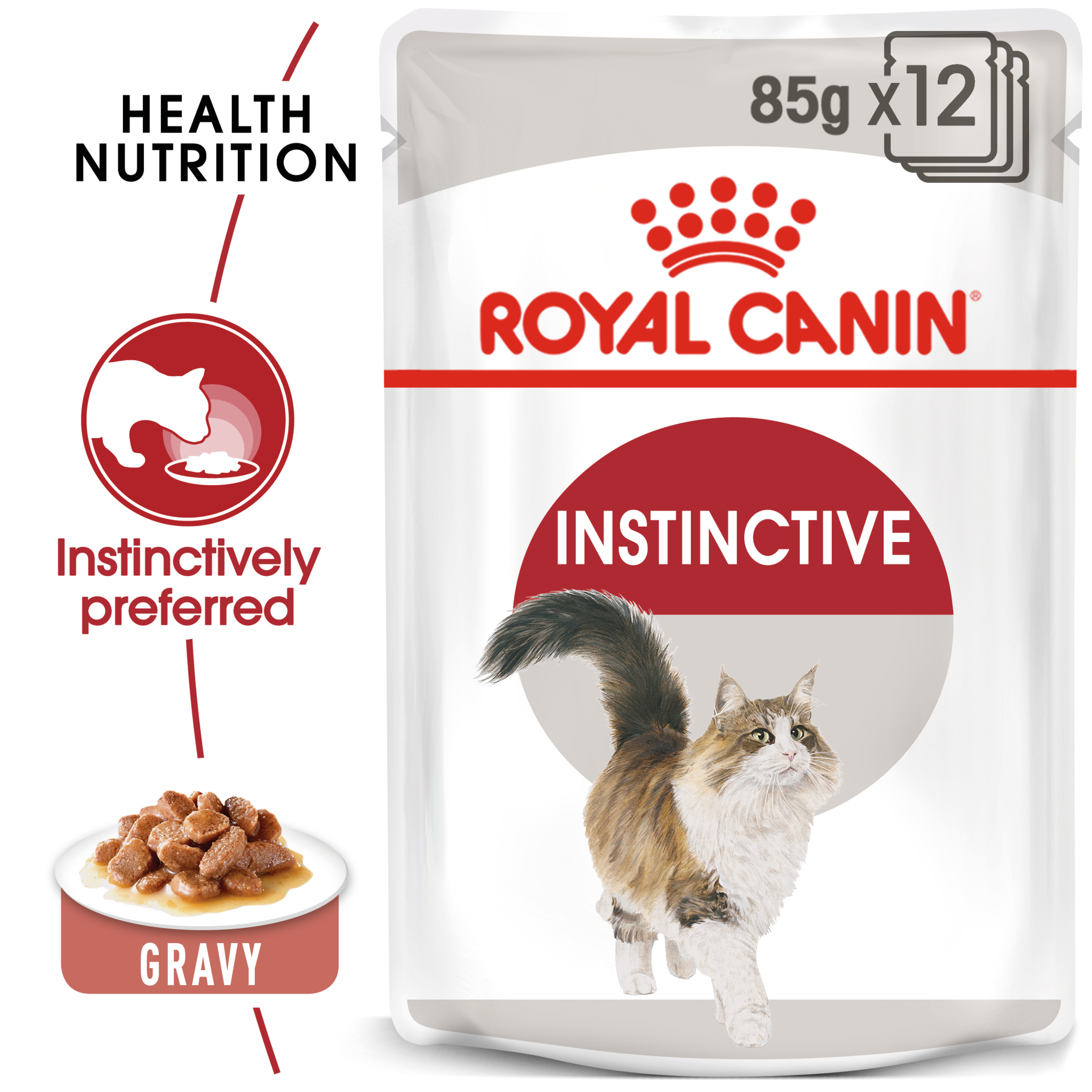 Royal Canin Wet Cat Food Instinctive Gravy product detail 1