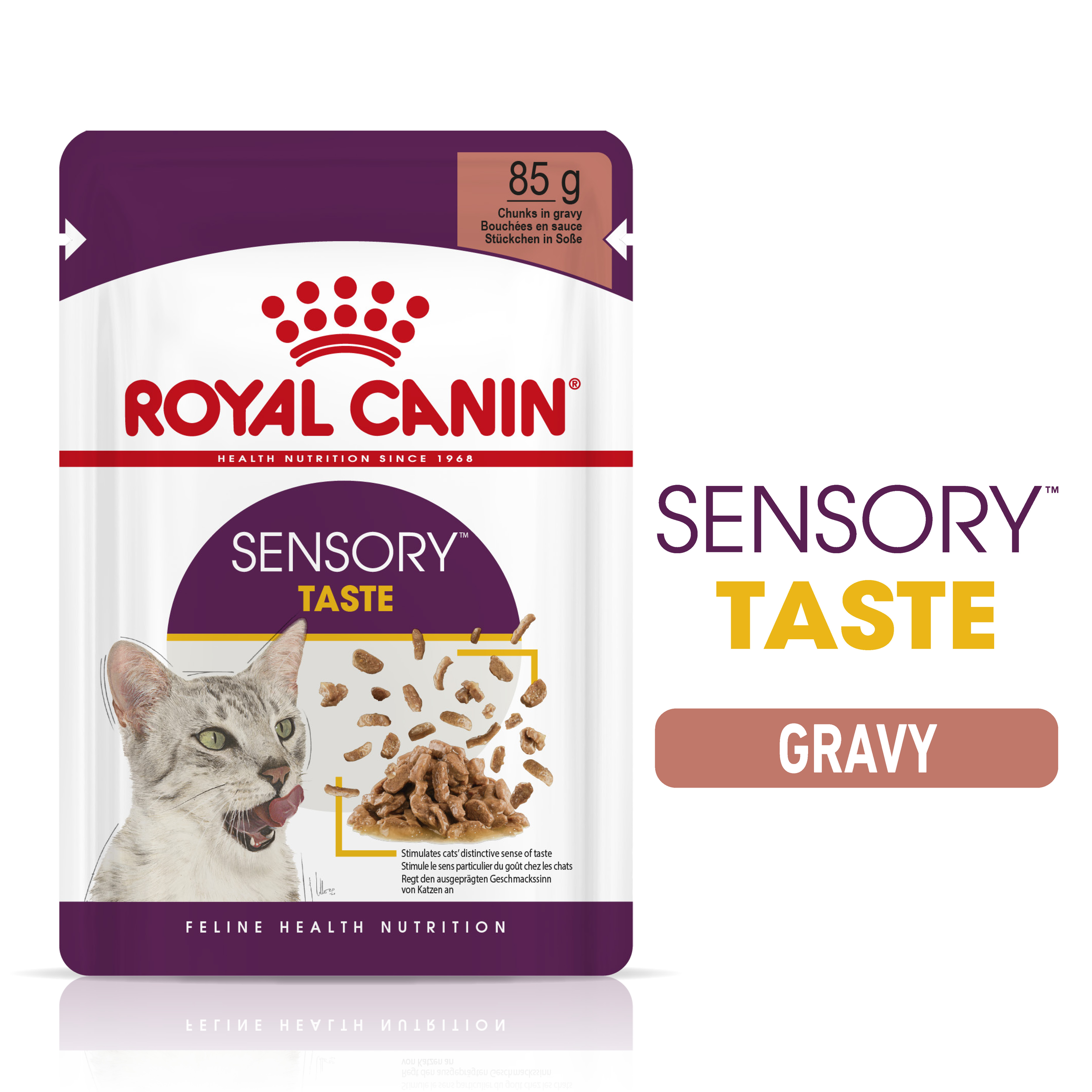 Royal Canin Wet Cat Food Sensory Taste Gravy product detail 1