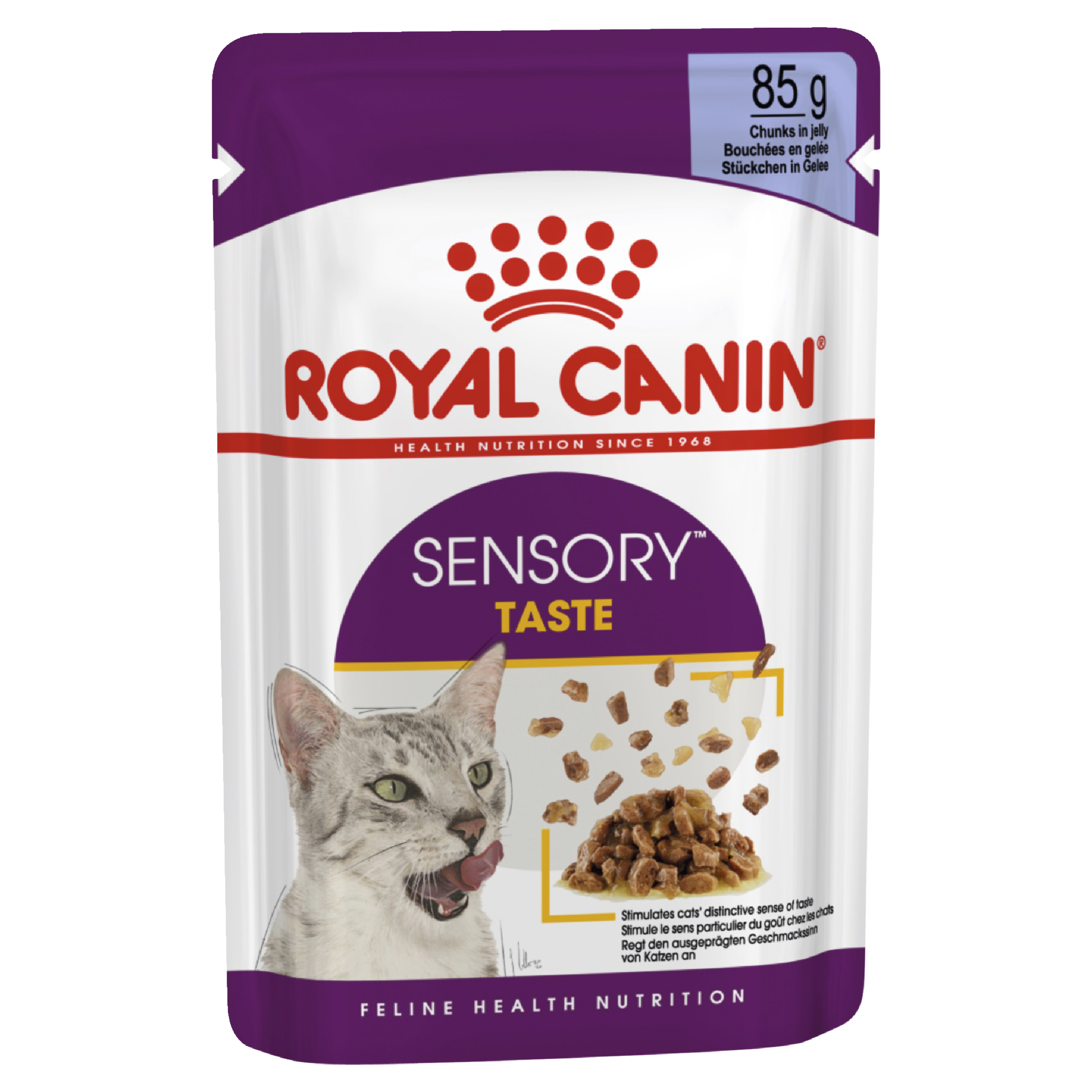 Royal Canin Wet Cat Food Sensory Taste Jelly front of pack