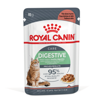 Royal Canin Digestive Care Gravy, wet cat food pouches, 12 or 48 x 85g, cat