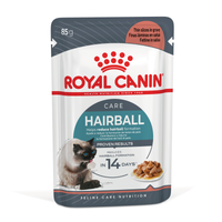 Royal Canin Wet Cat Food Hairball Care Gravy front of pack