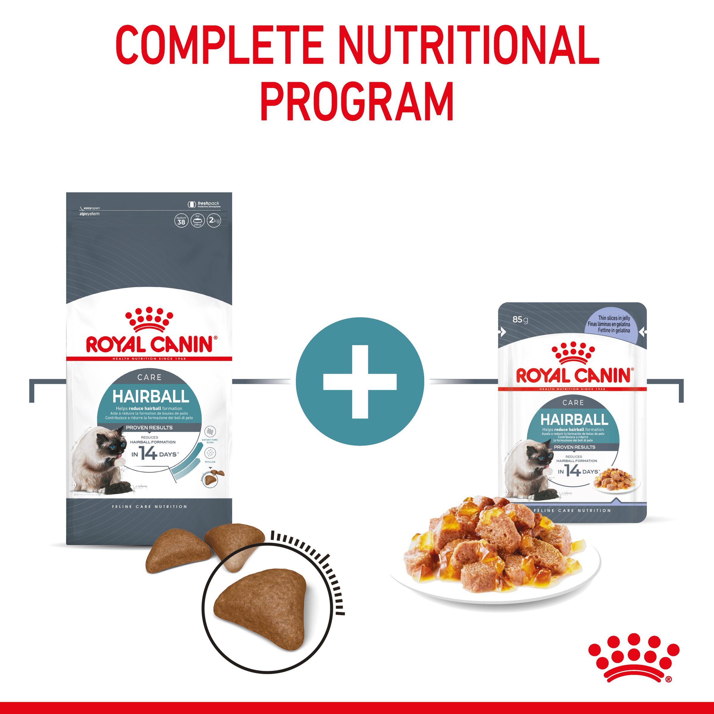 Royal Canin Hairball Care Wet Cat Food in Jelly product detail 6