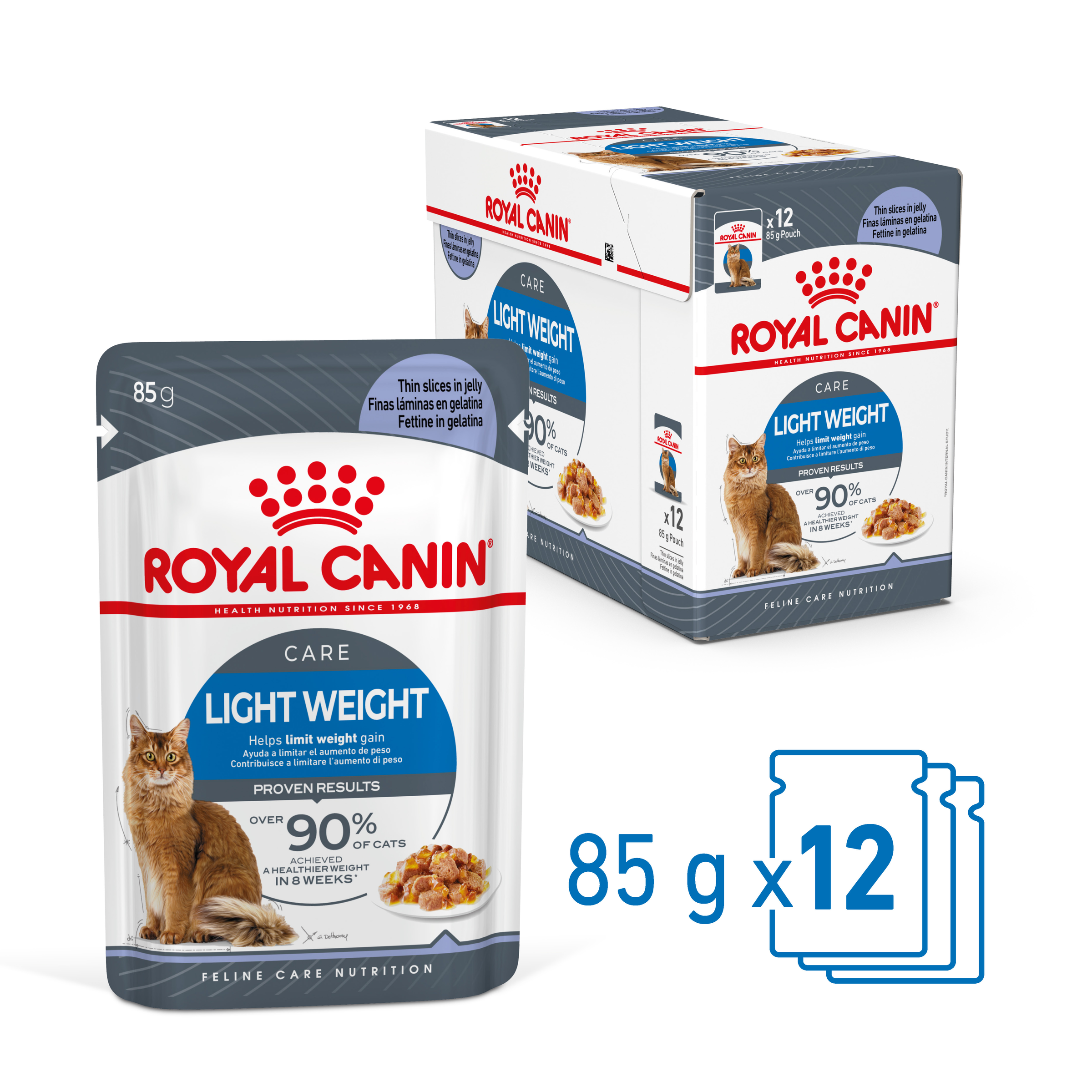 Royal Canin Wet Cat Food Light Weight Care Jelly product detail 1