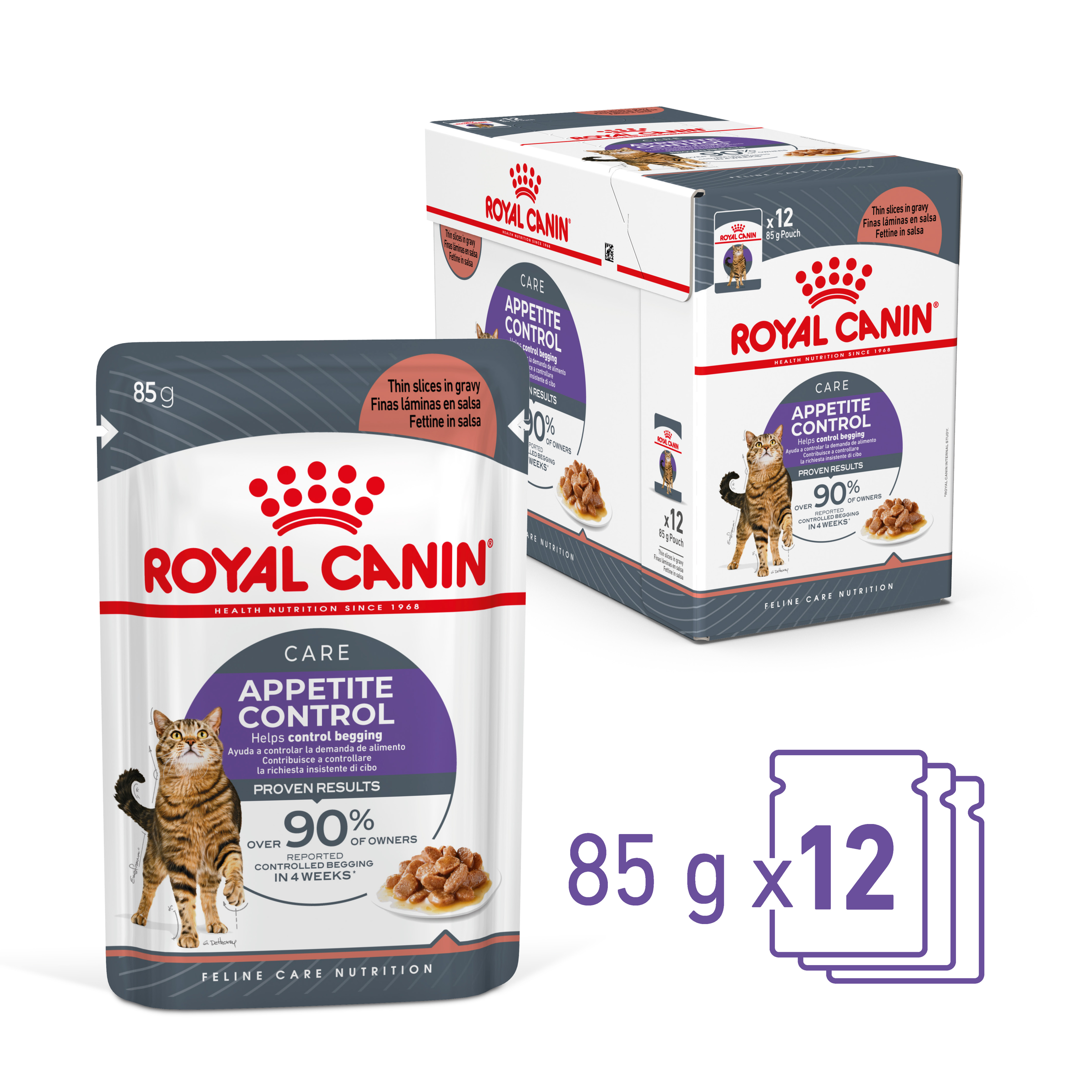 Royal Canin Appetite Control Care Wet Cat Food in Gravy product detail 1